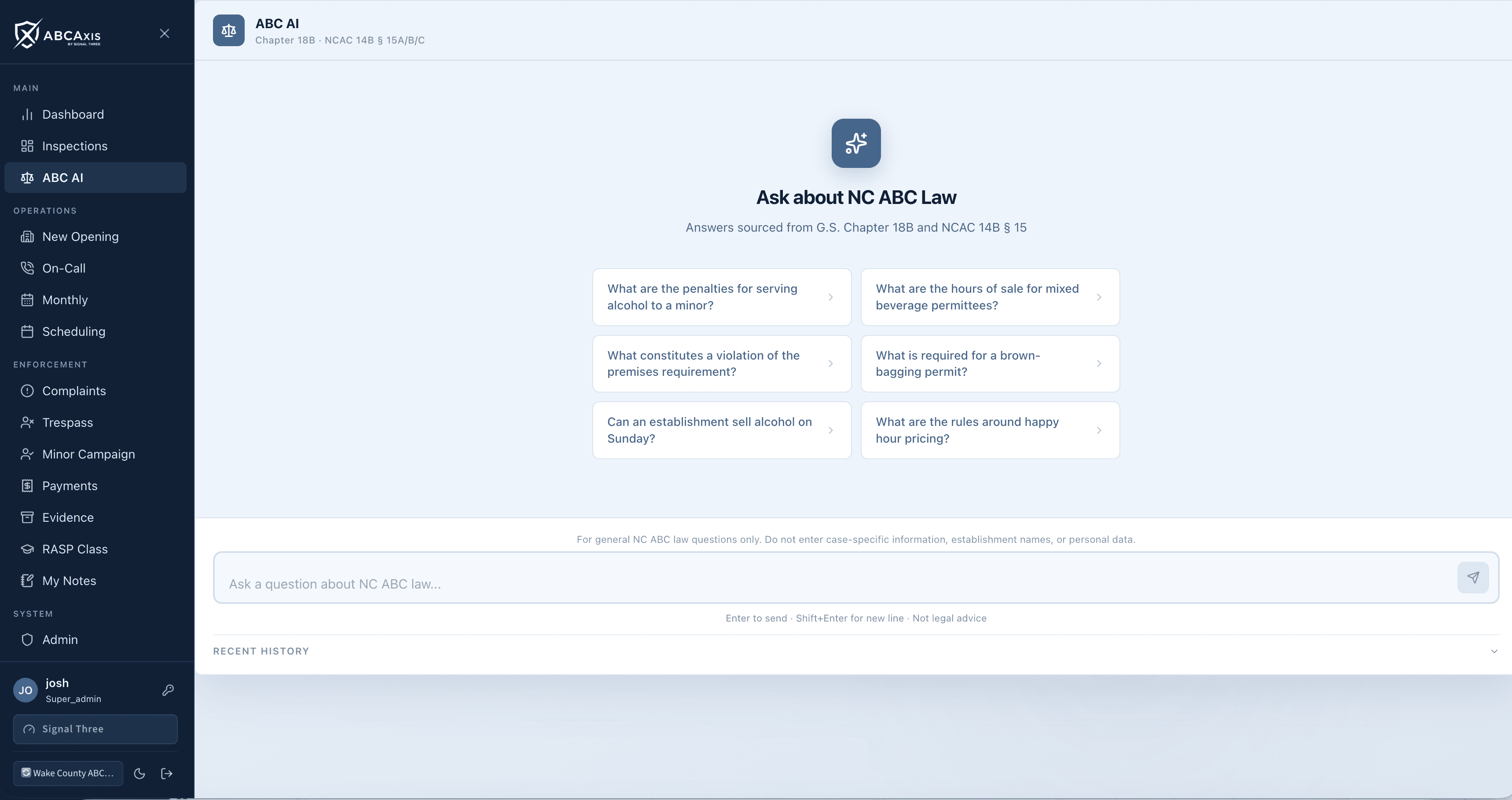 ABCAxis AI intelligence module